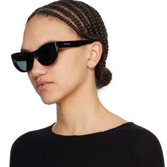 Final Price! Saint Laurent SL676 001 Black Sunglasses - Picture 10 of 12